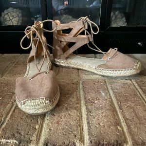 Lace Up Espadrilles